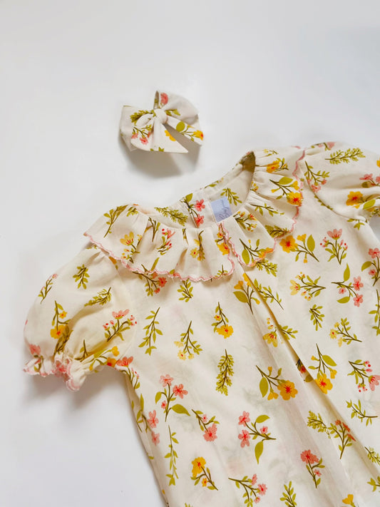 BLUSA NIÑA FLORES MARGARITAS