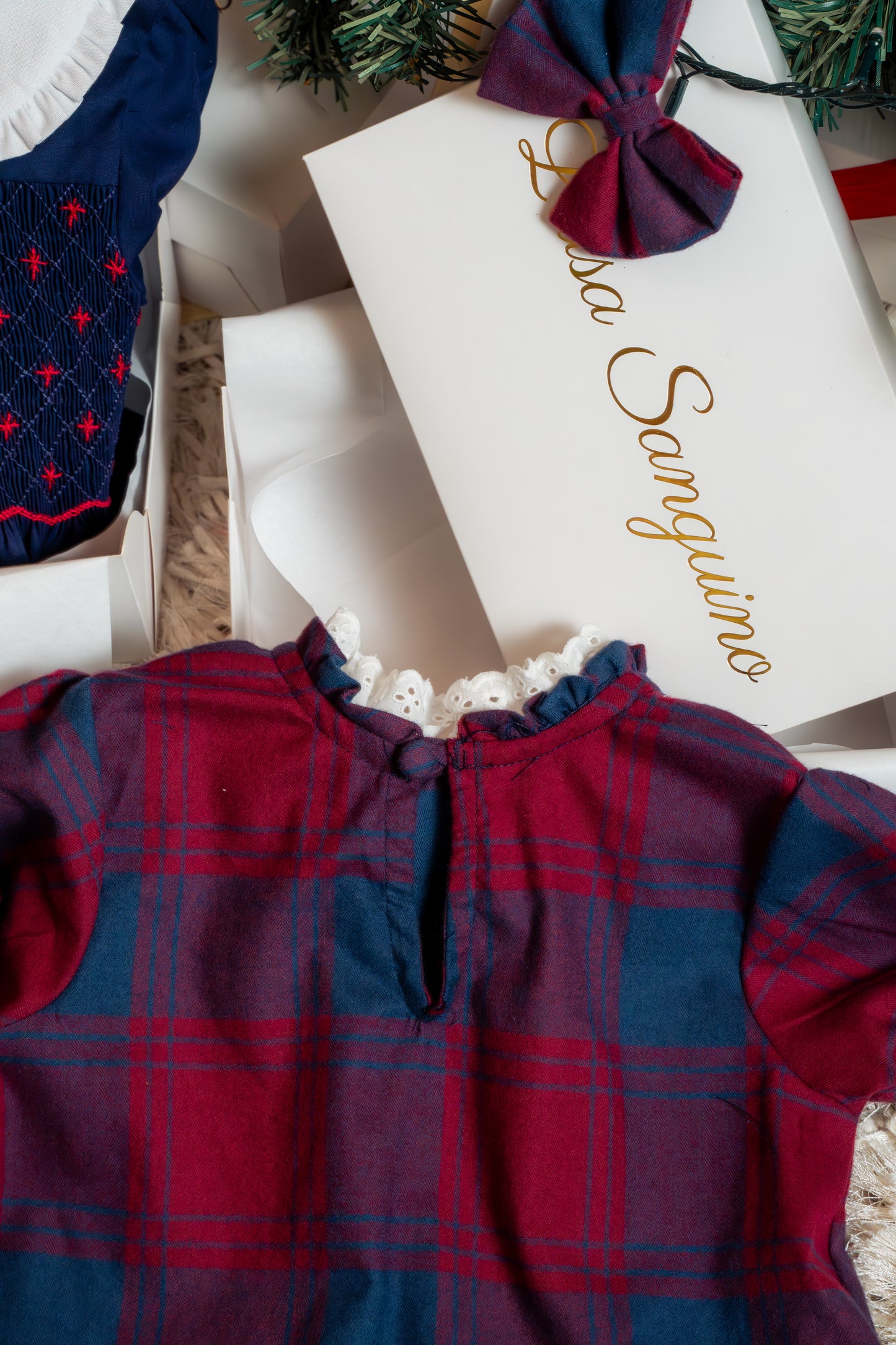 BLUSA CUADROS WISHES