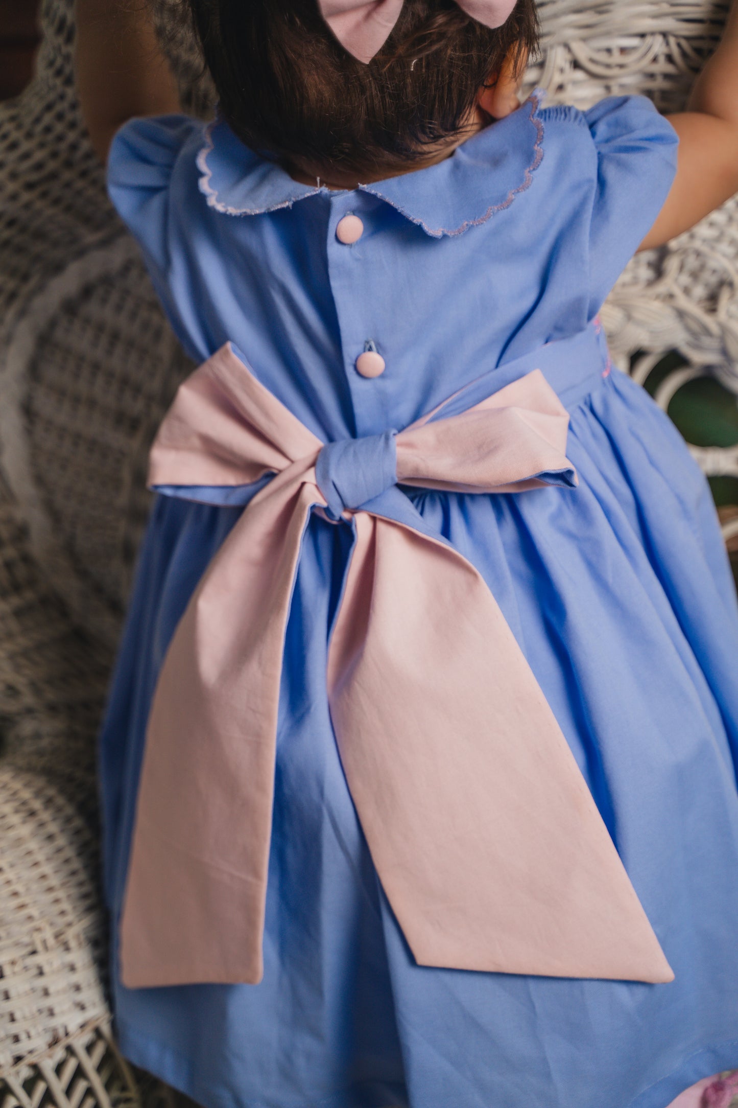 VESTIDO SMOCK HORTENSIA