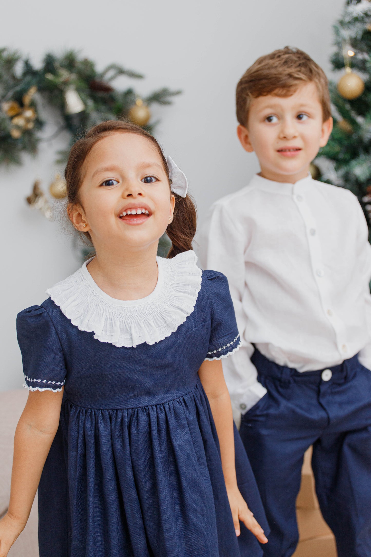 Pantalón largo azul turquí