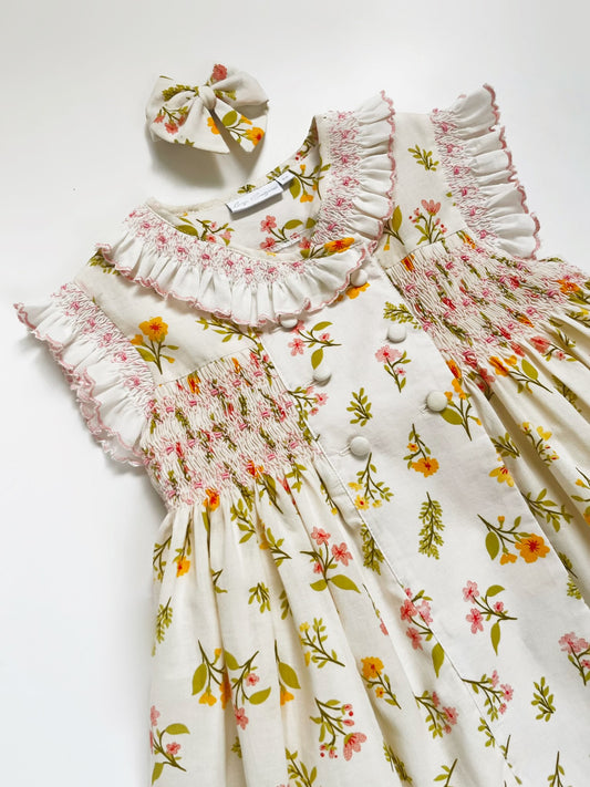 VESTIDO NIDO FLORES MARGARITAS