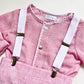 CONJUNTO NIÑO BEBE LINO ROSA