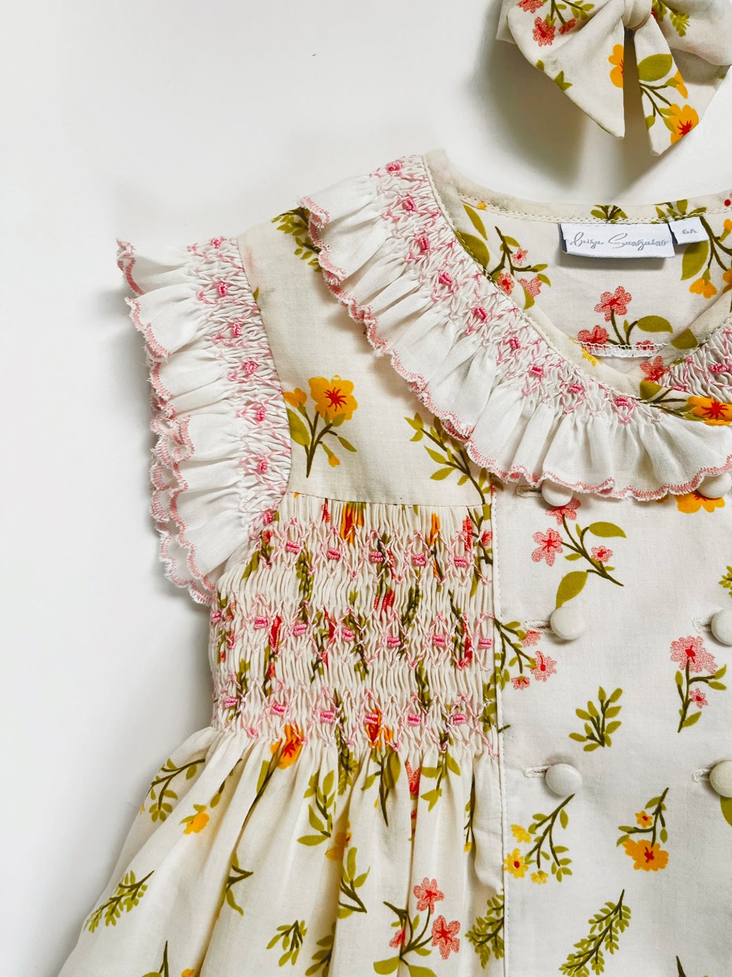 VESTIDO NIDO FLORES MARGARITAS