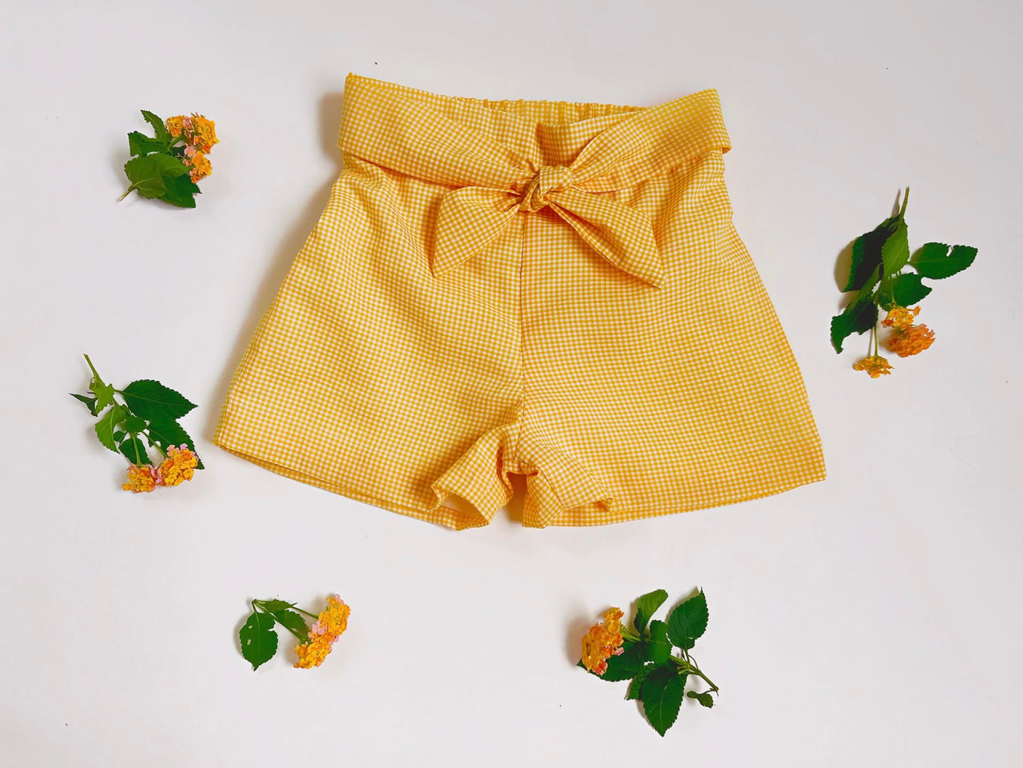 SHORT CUADROS MARGARITAS