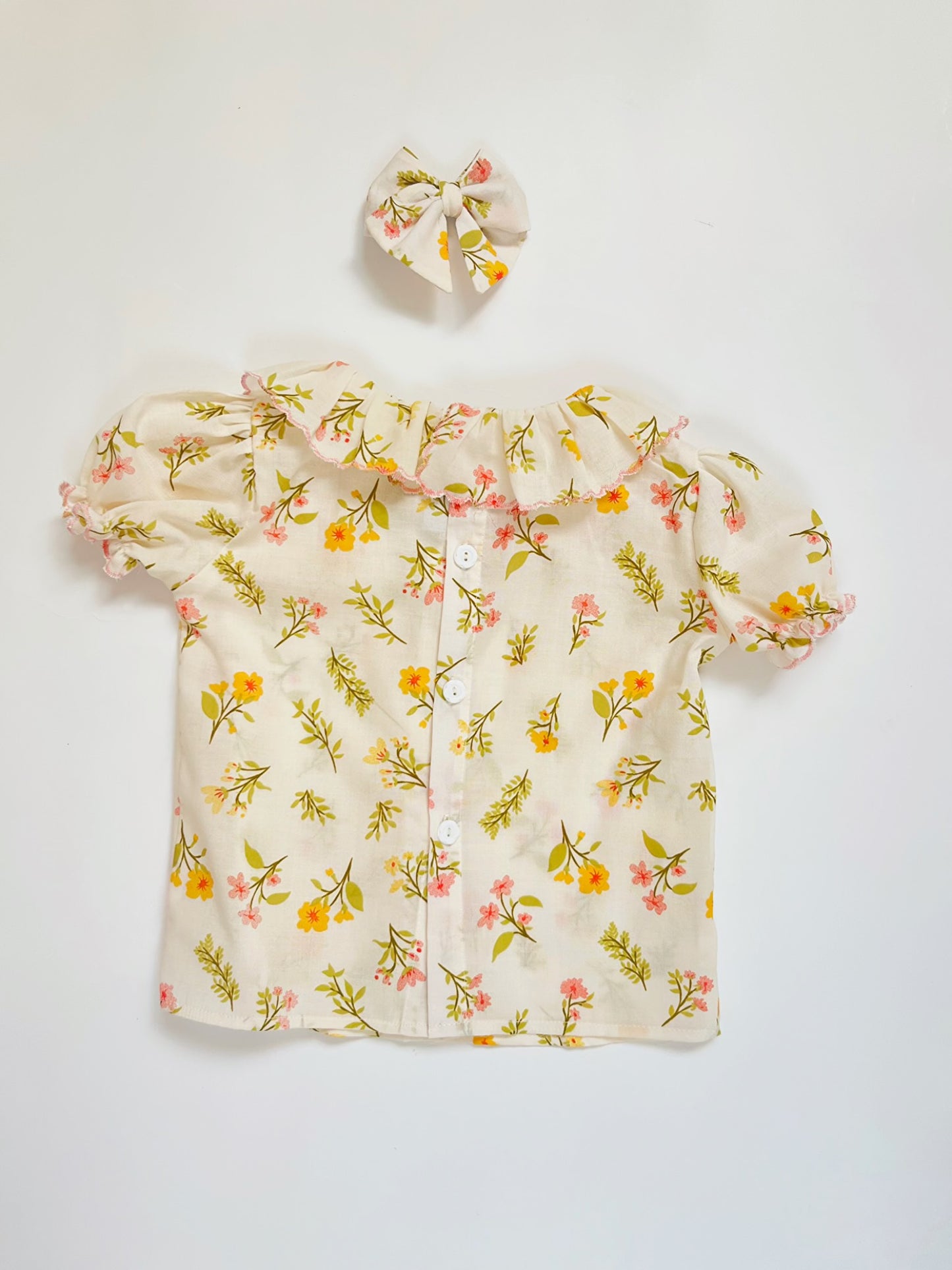 BLUSA NIÑA FLORES MARGARITAS