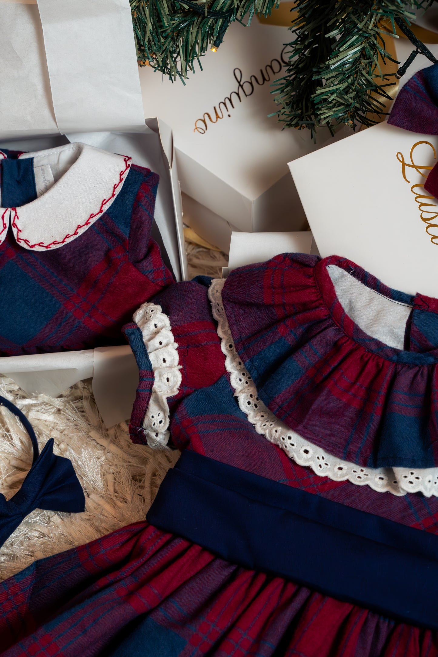 VESTIDO CUADROS WISHES