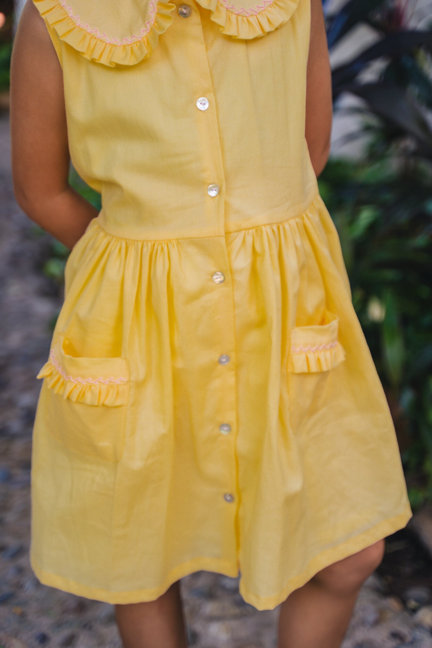 VESTIDO MARINERO VAINILLA