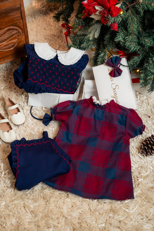 BLUSA CUADROS WISHES