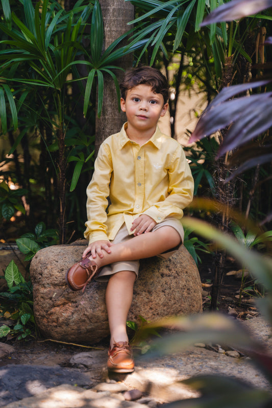 CAMISA CLASICA VAINILLA