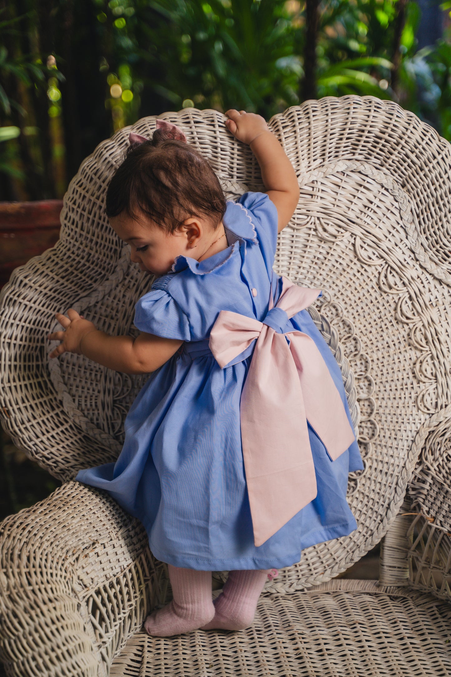 VESTIDO SMOCK HORTENSIA
