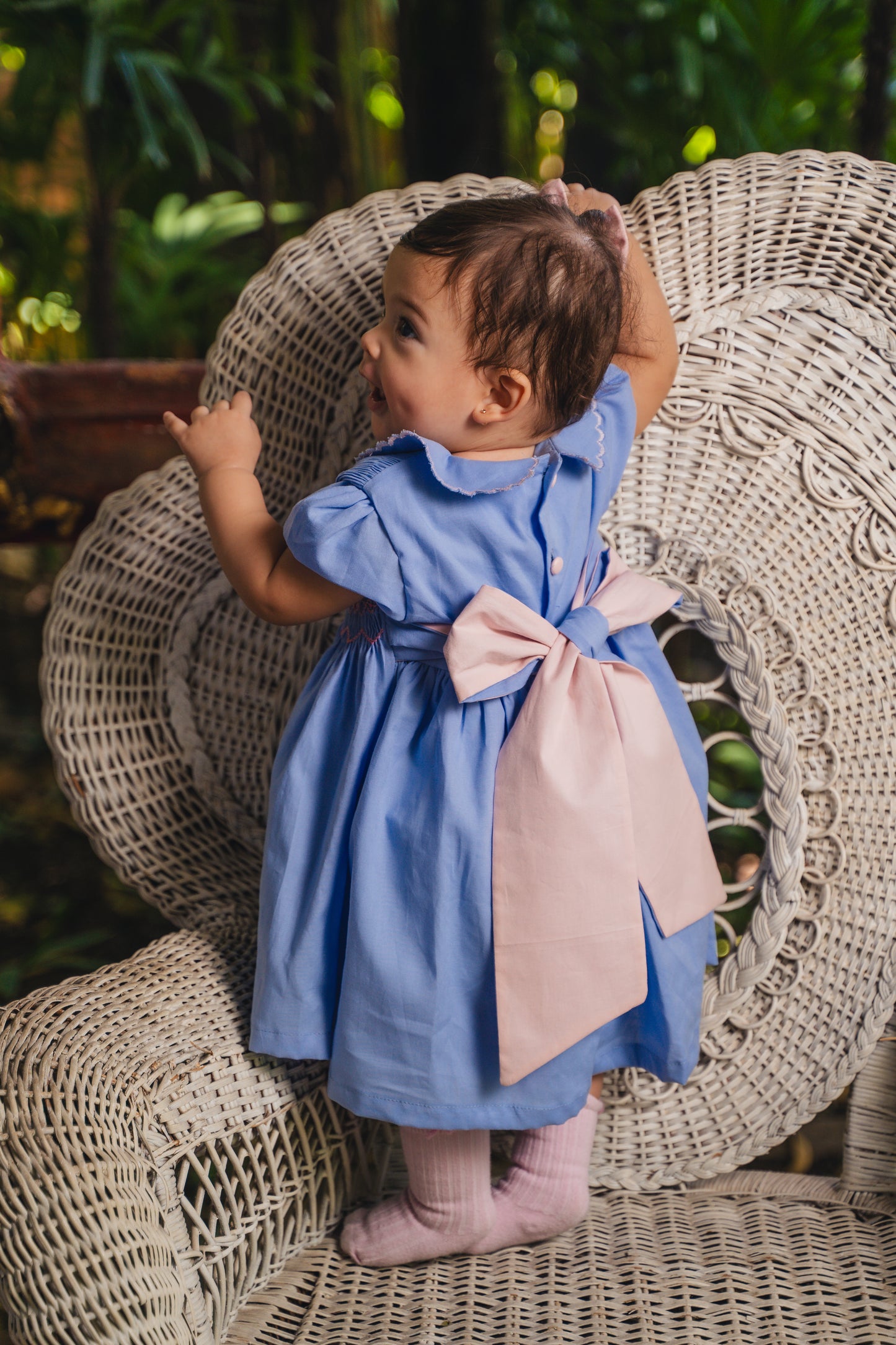VESTIDO SMOCK HORTENSIA