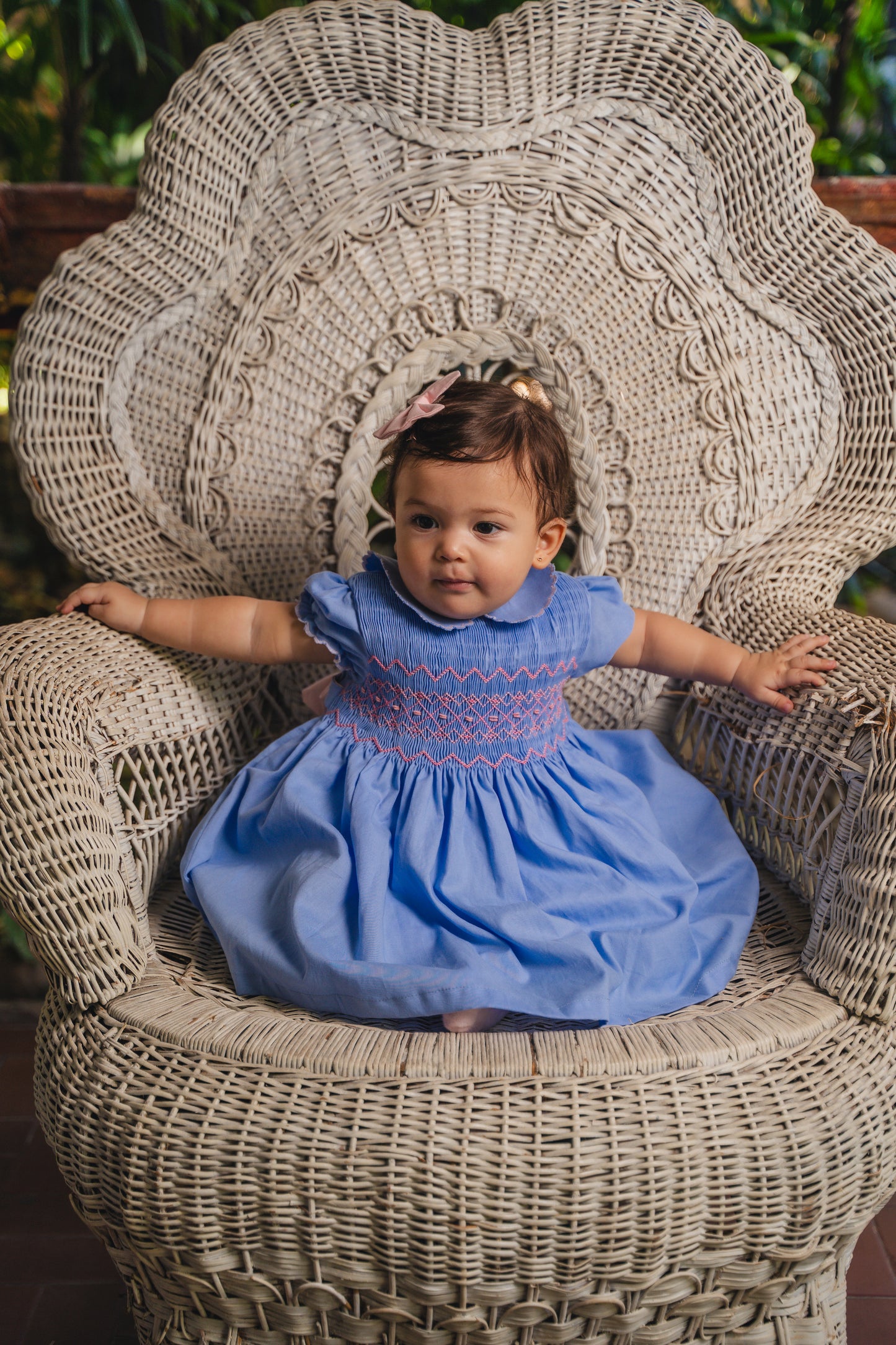 VESTIDO SMOCK HORTENSIA