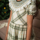 VESTIDO SMOCK TARTÁN PINO