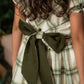 VESTIDO SMOCK TARTÁN PINO