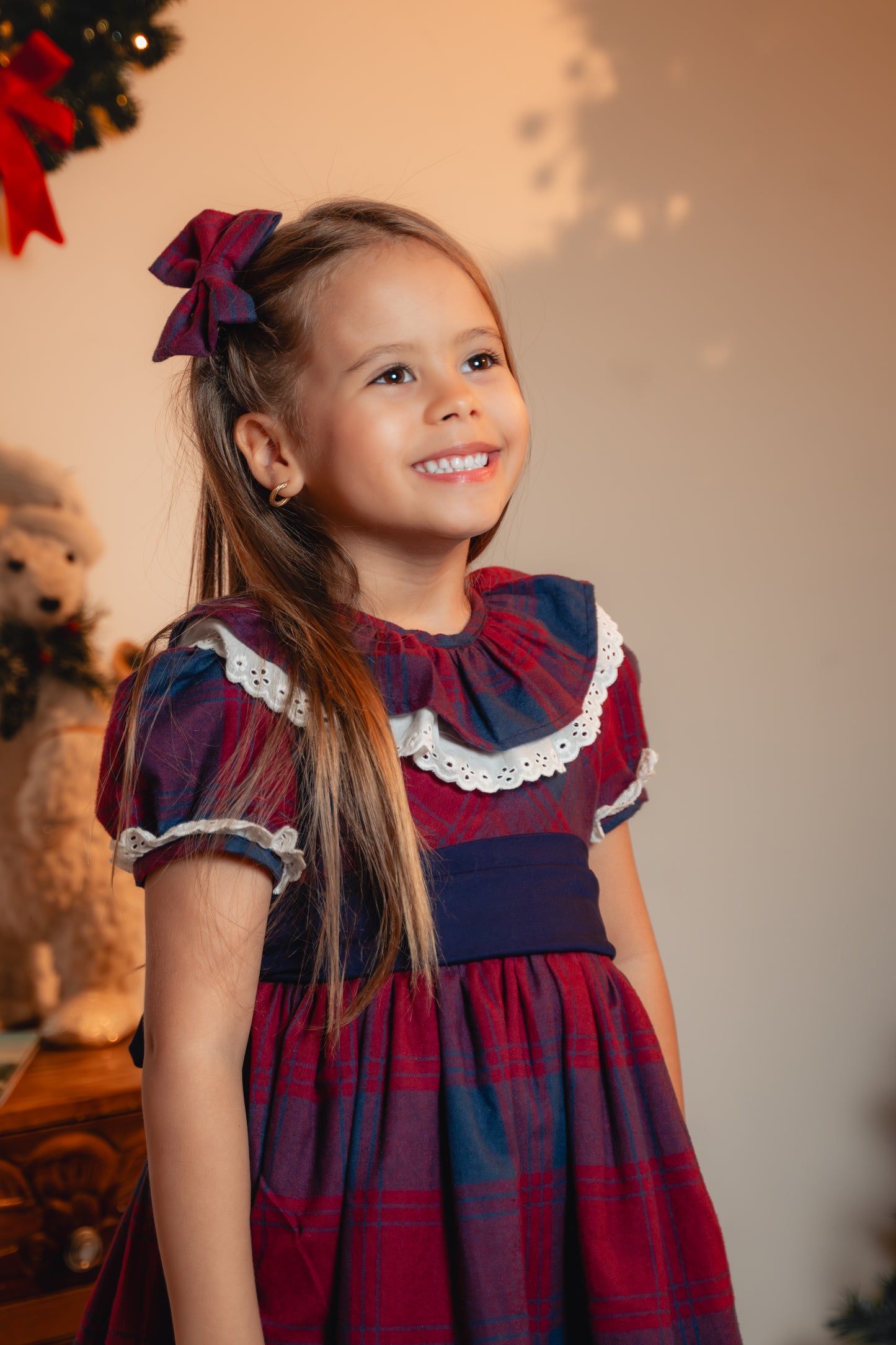 VESTIDO CUADROS WISHES