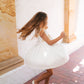 VESTIDO SMOCK DORADO