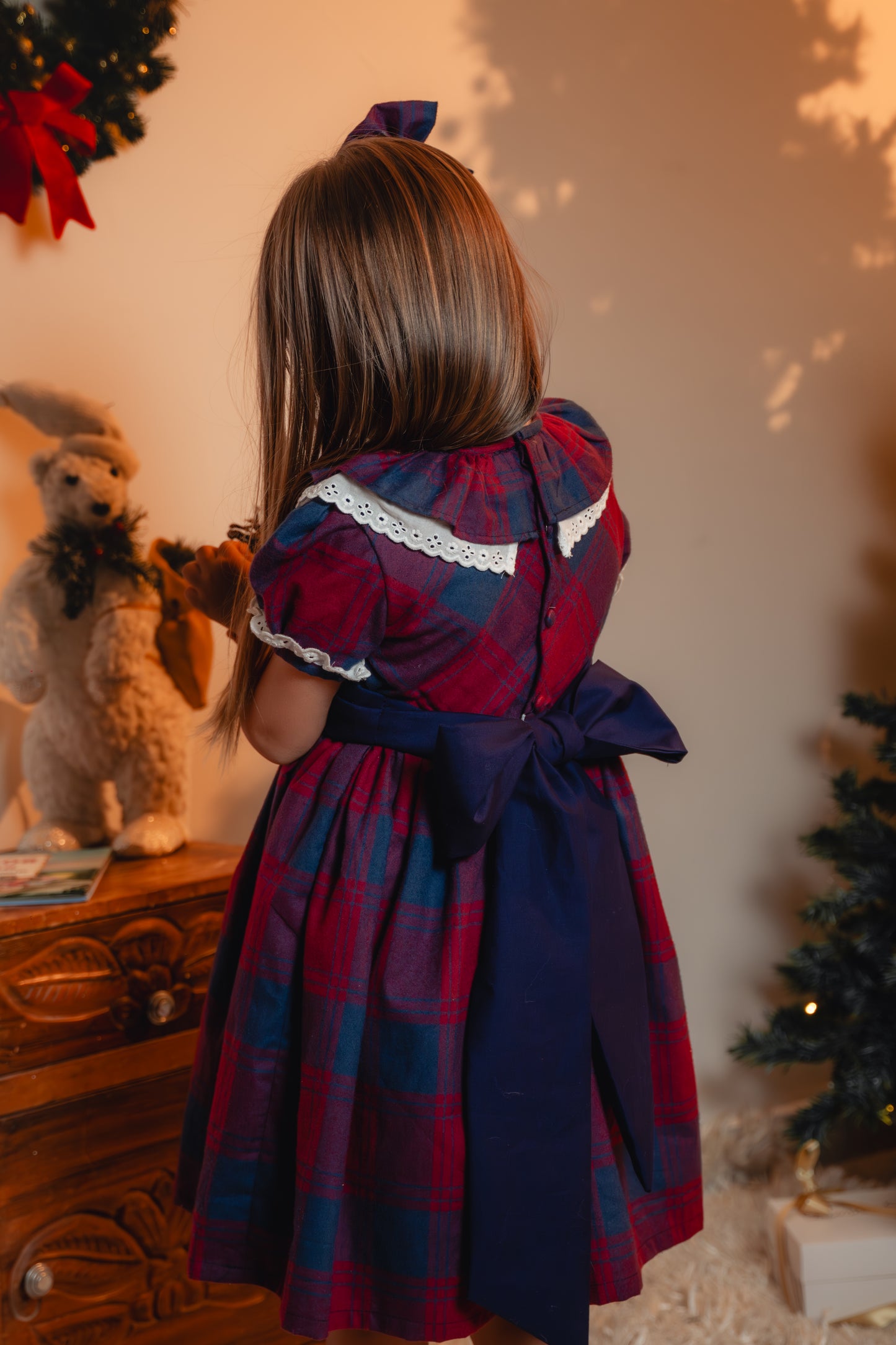 VESTIDO CUADROS WISHES