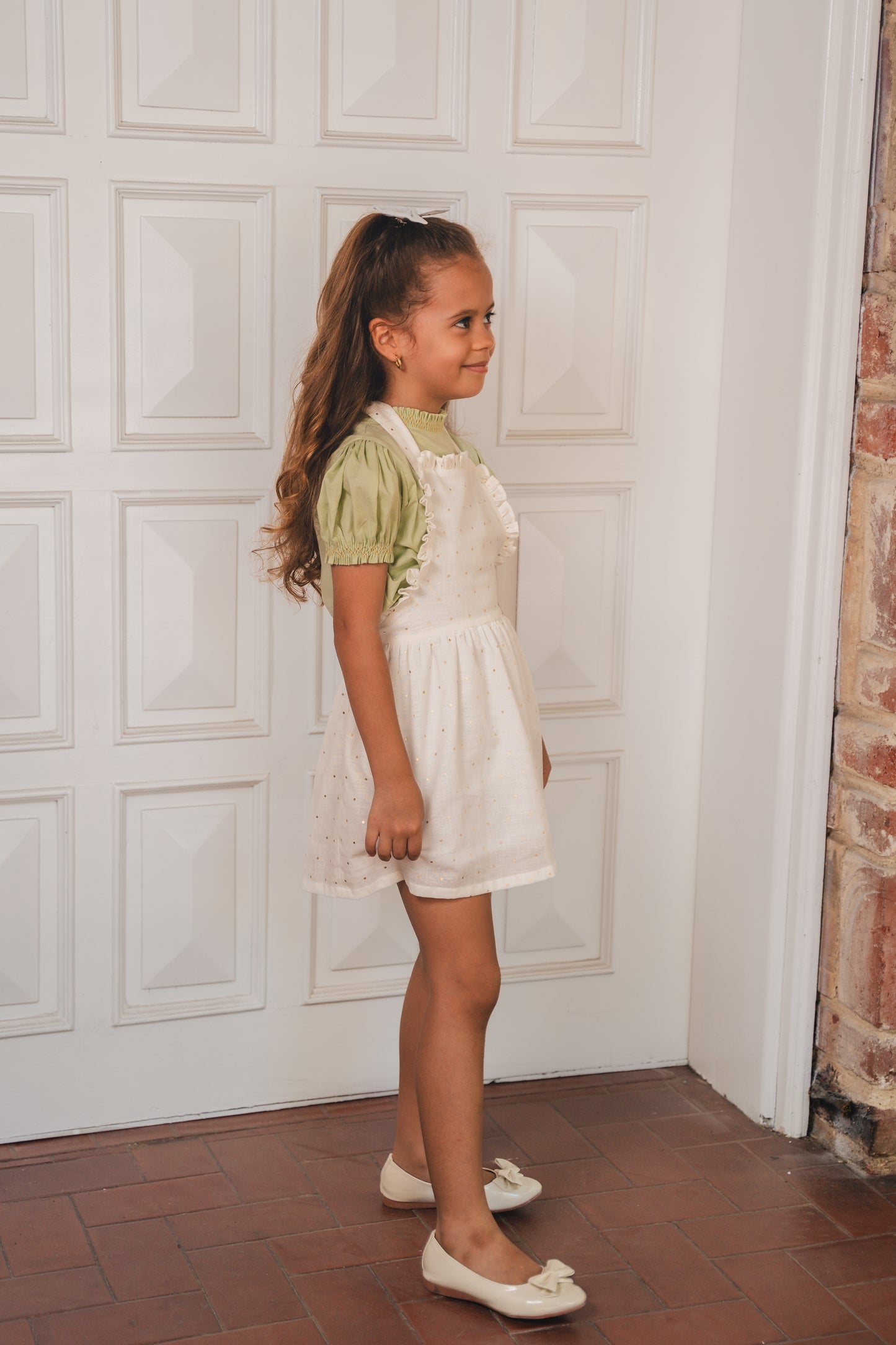 BLUSA PISTACHO SMOCK