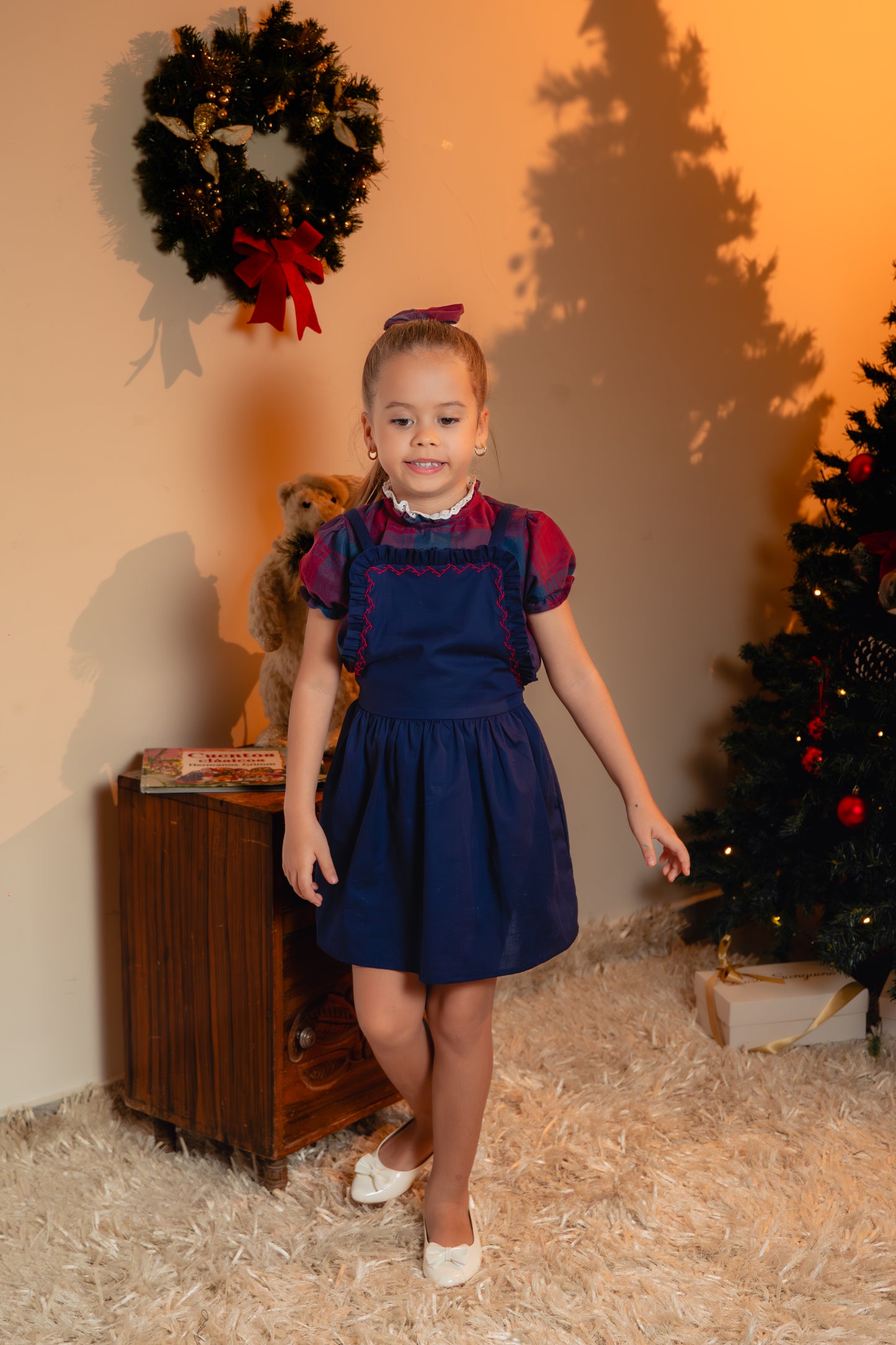 BLUSA CUADROS WISHES