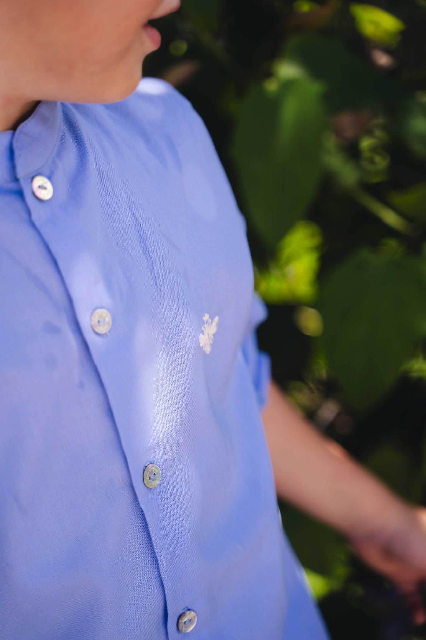 CAMISA MAO AZUL