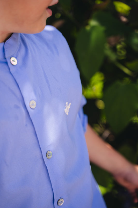 CAMISA MAO AZUL