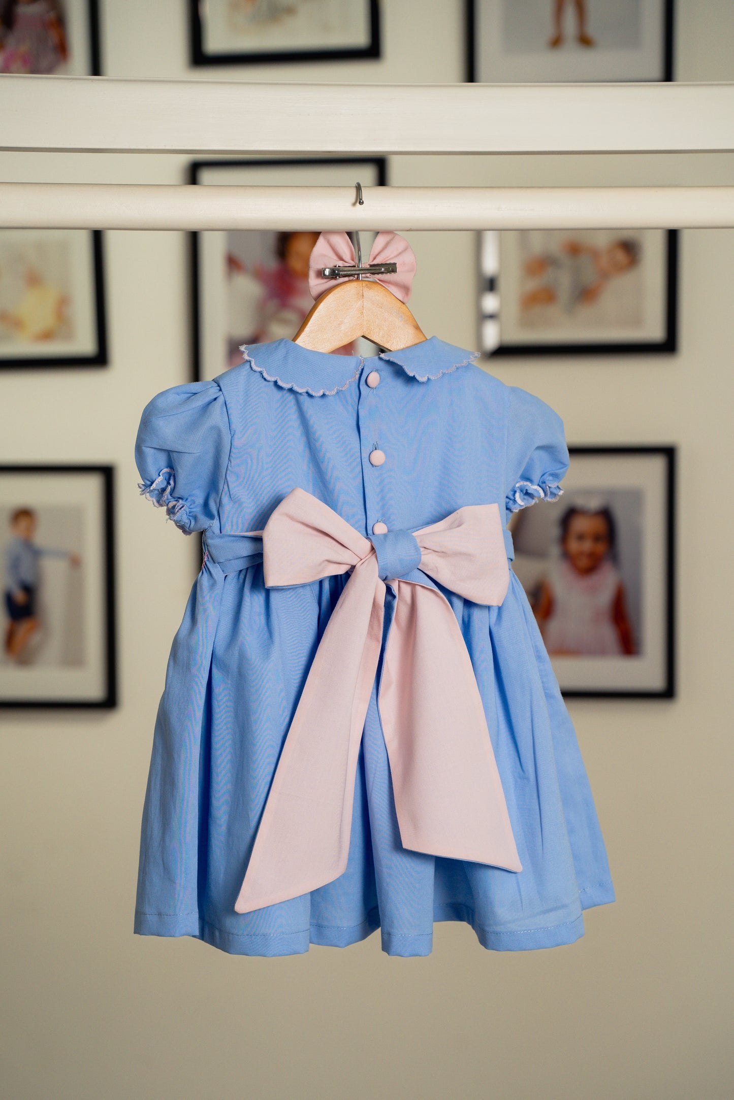 VESTIDO SMOCK HORTENSIA