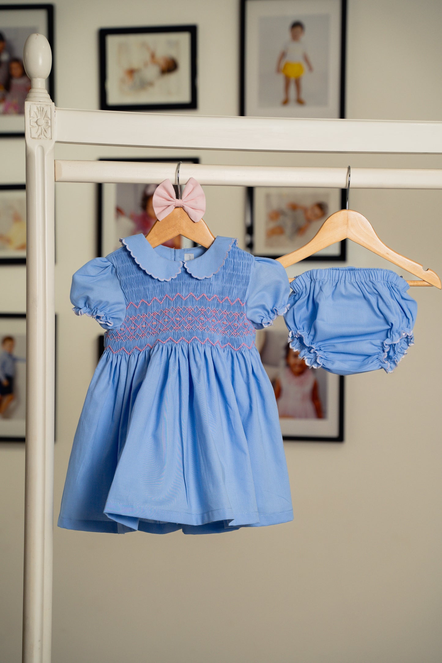 VESTIDO SMOCK HORTENSIA