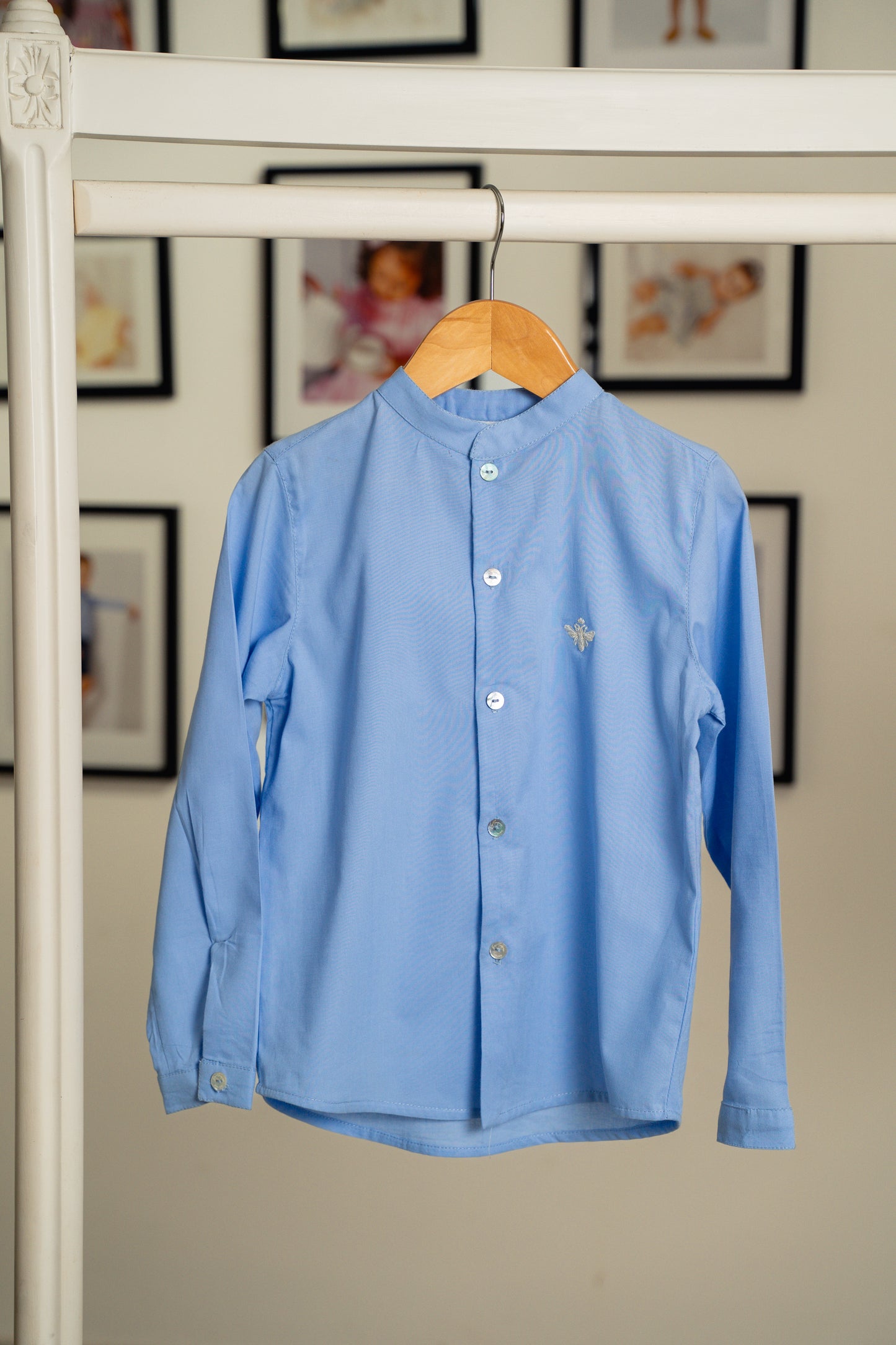 CAMISA MAO AZUL