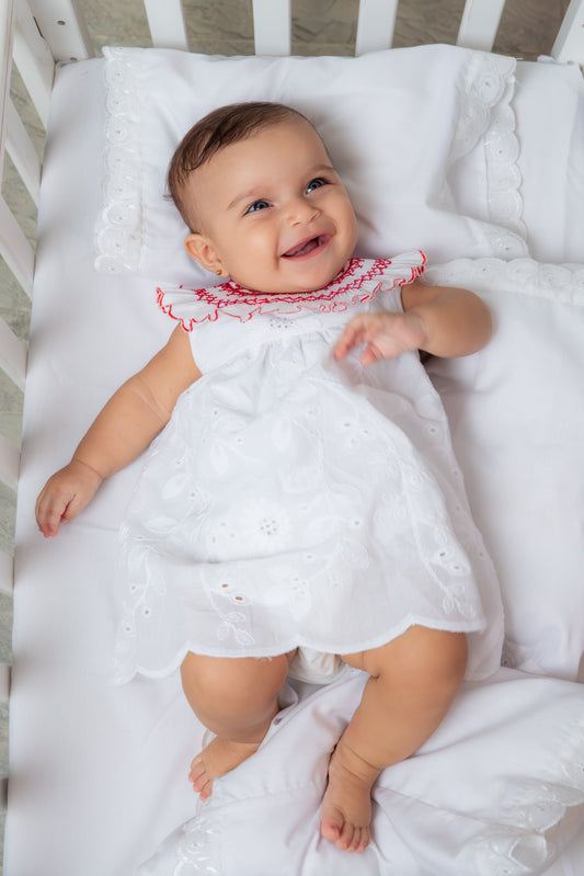 Vestido bata bebé