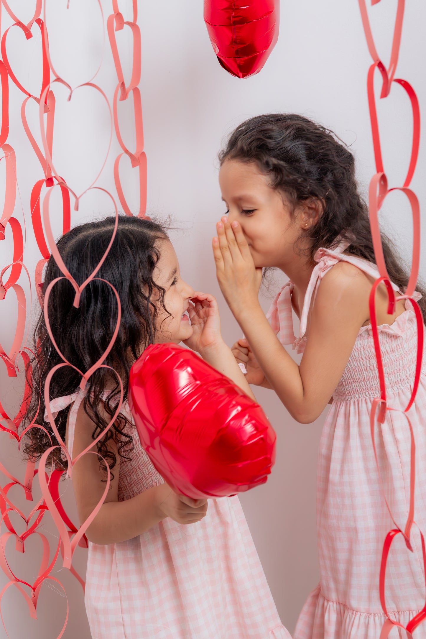 Vestido cuadros rosa
