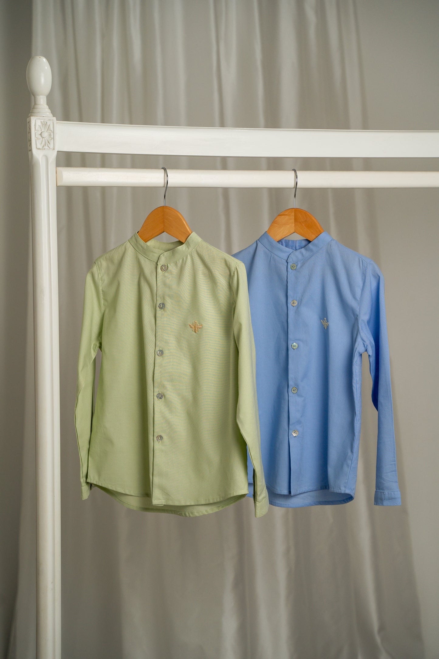 CAMISA MAO PISTACHO