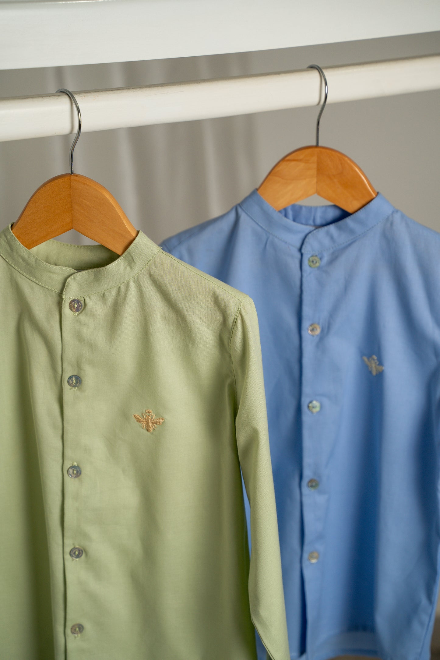 CAMISA MAO PISTACHO