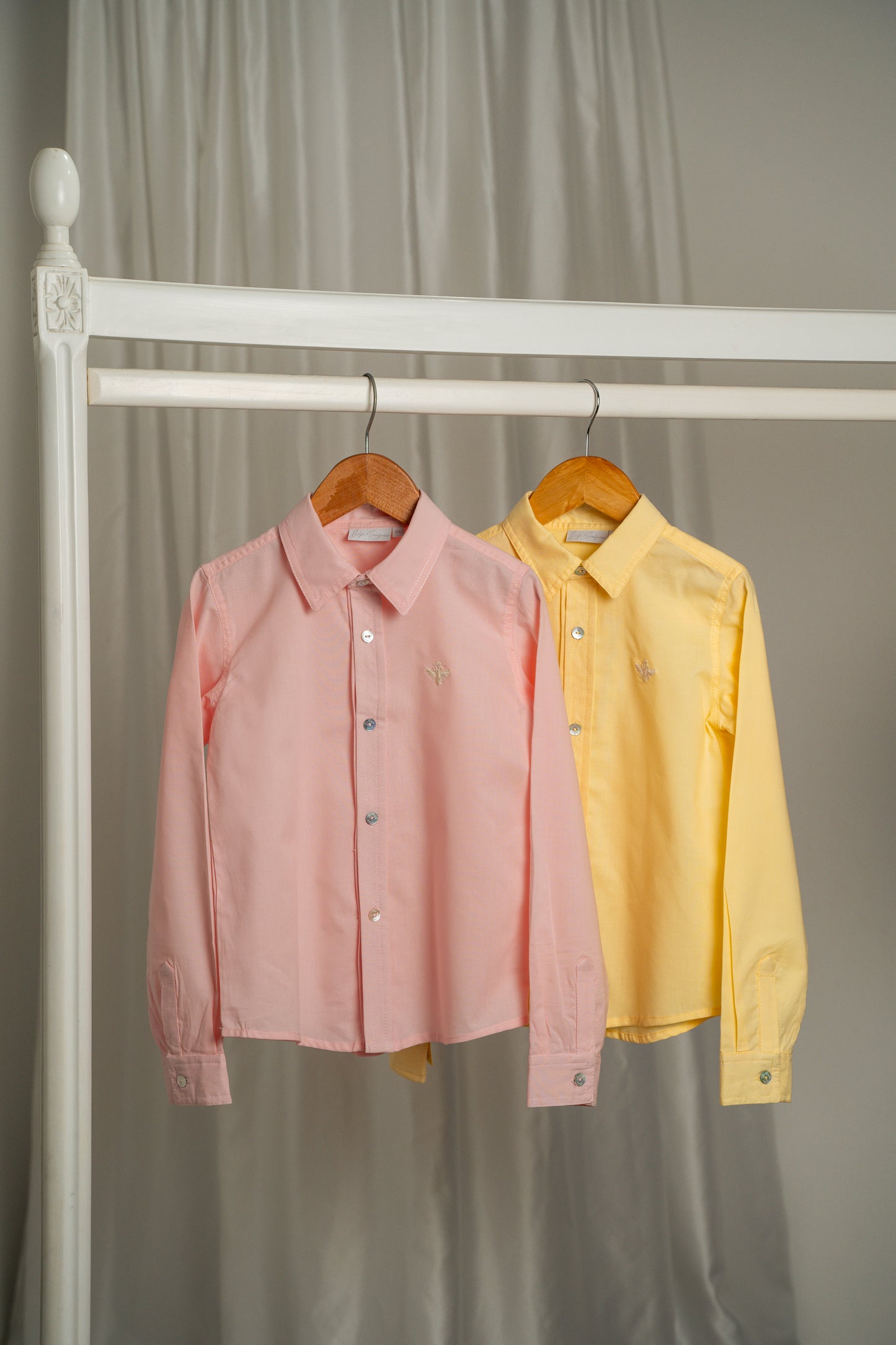 CAMISA CLÀSICA ROSA EMPOLVADO