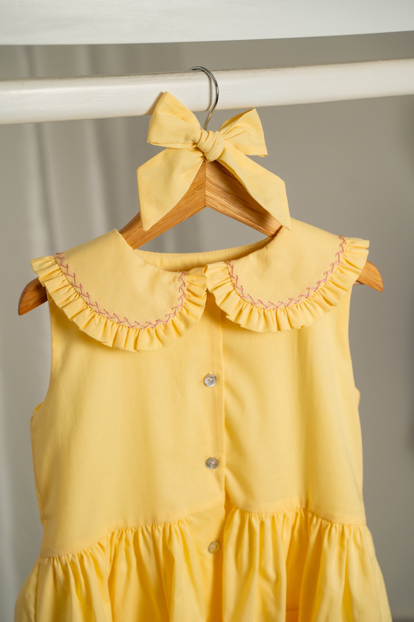 VESTIDO MARINERO VAINILLA