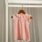 VESTIDO BATA ROSA EMPOLVADO