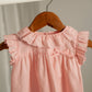 VESTIDO BATA ROSA EMPOLVADO