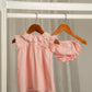 VESTIDO BATA ROSA EMPOLVADO