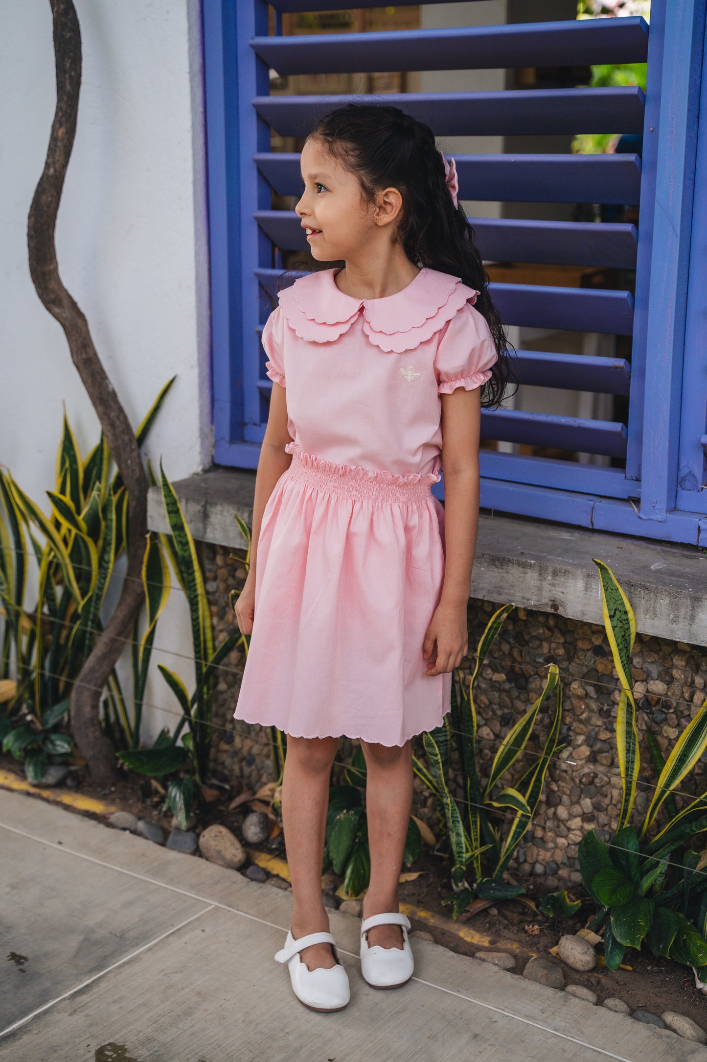 CONJUNTO ROSA EMPOLVADO