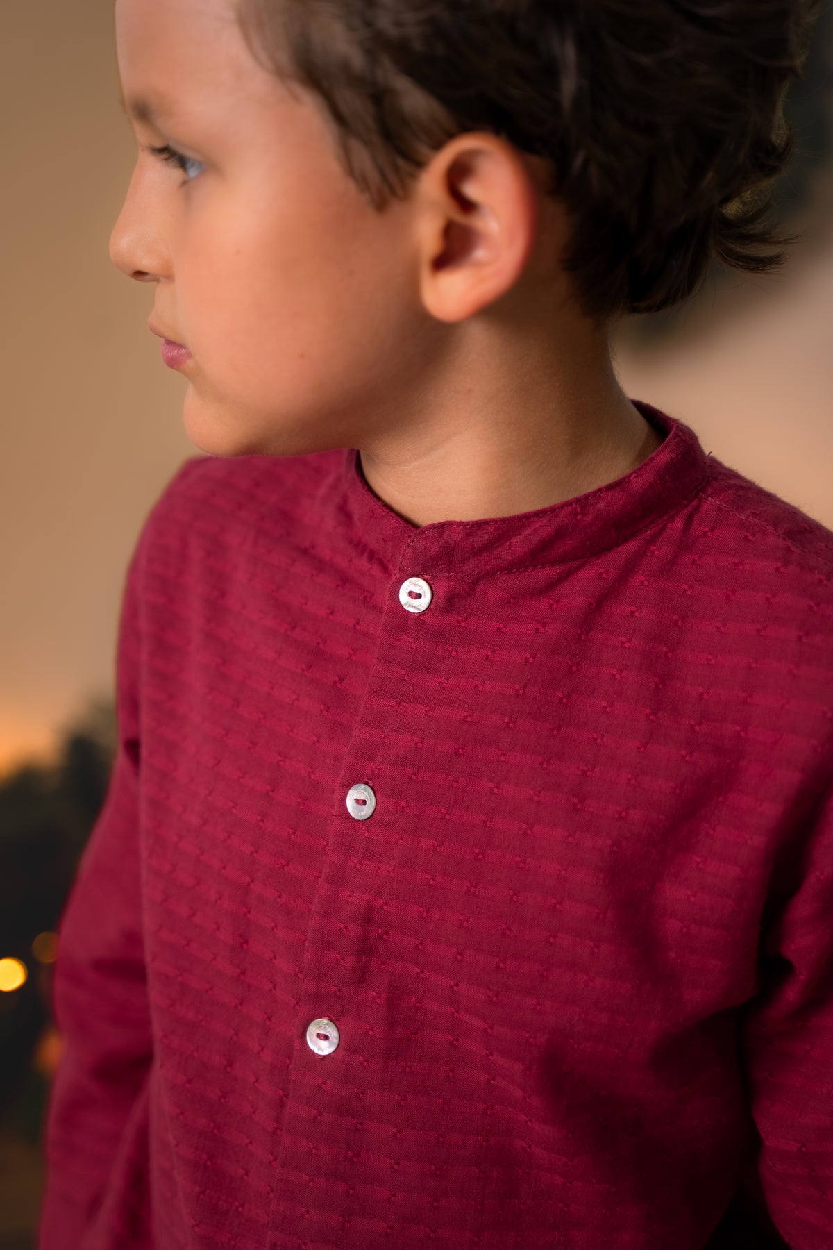 CAMISA MAO BORGOÑA