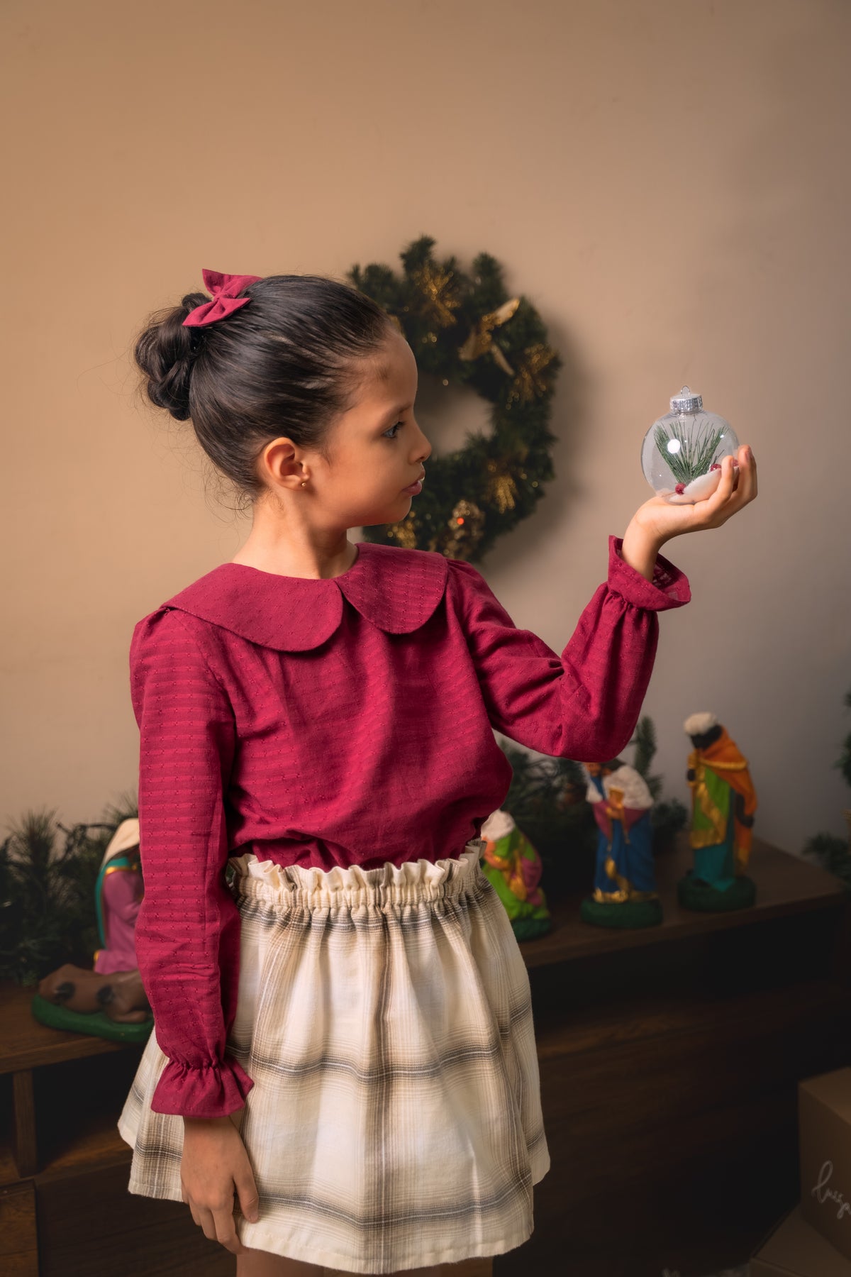 FALDA TARTÁN BELÉN