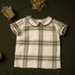 CAMISA BEBÉ TARTÁN PINO