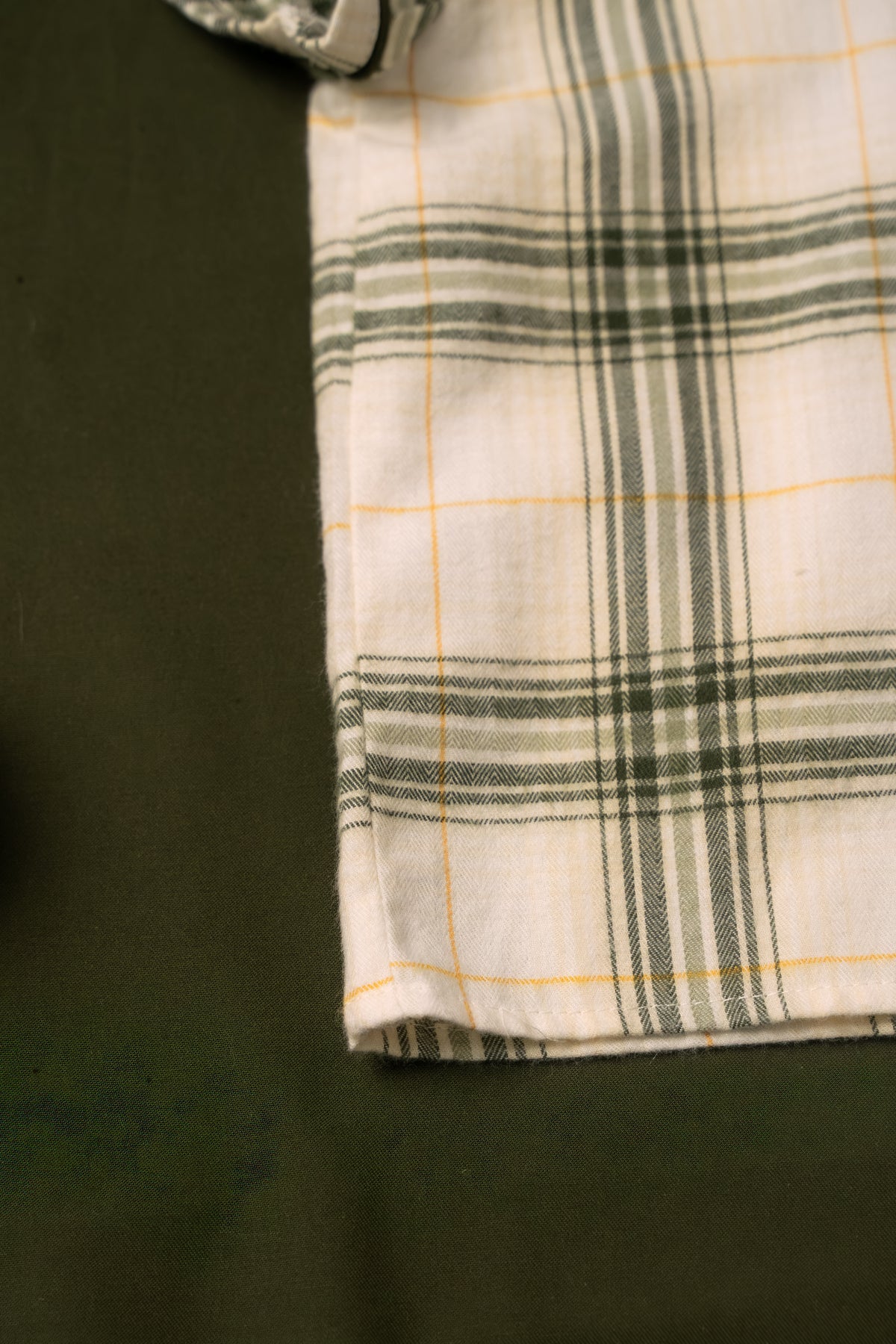 CAMISA BEBÉ TARTÁN PINO