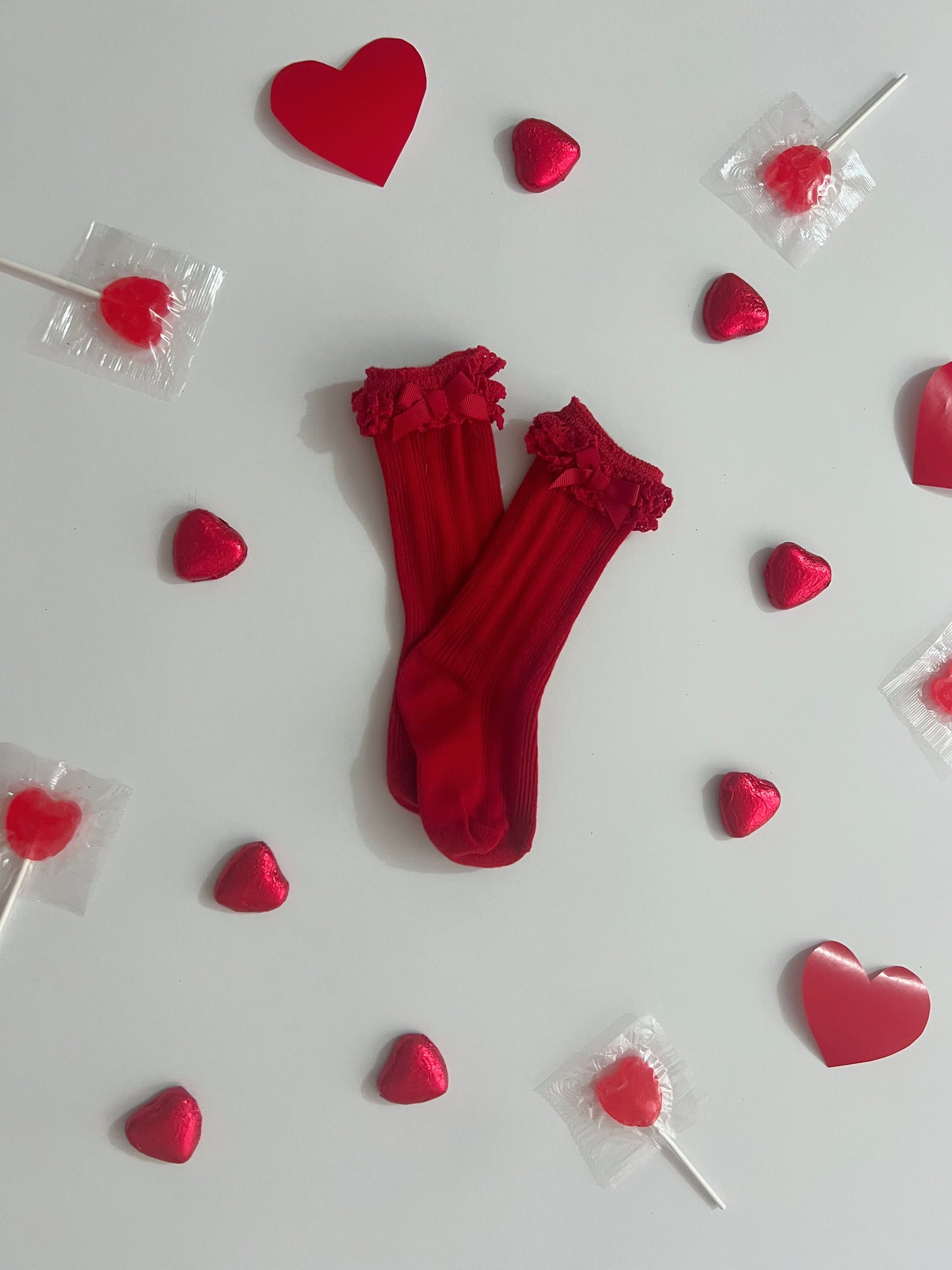 Medias españolas roja