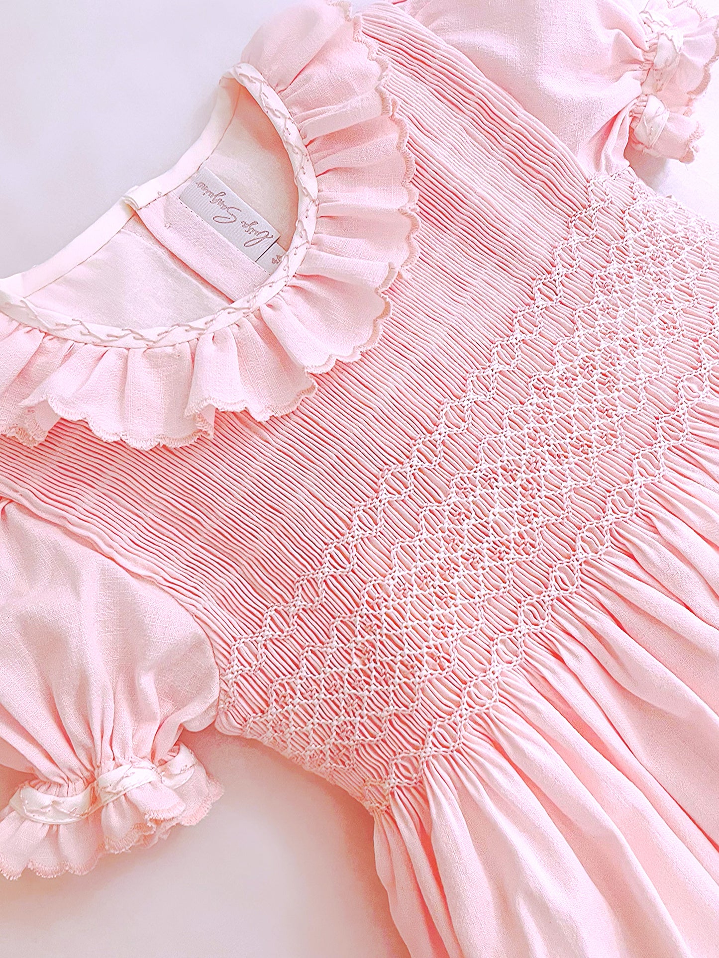 Vestido ceremonia rosa