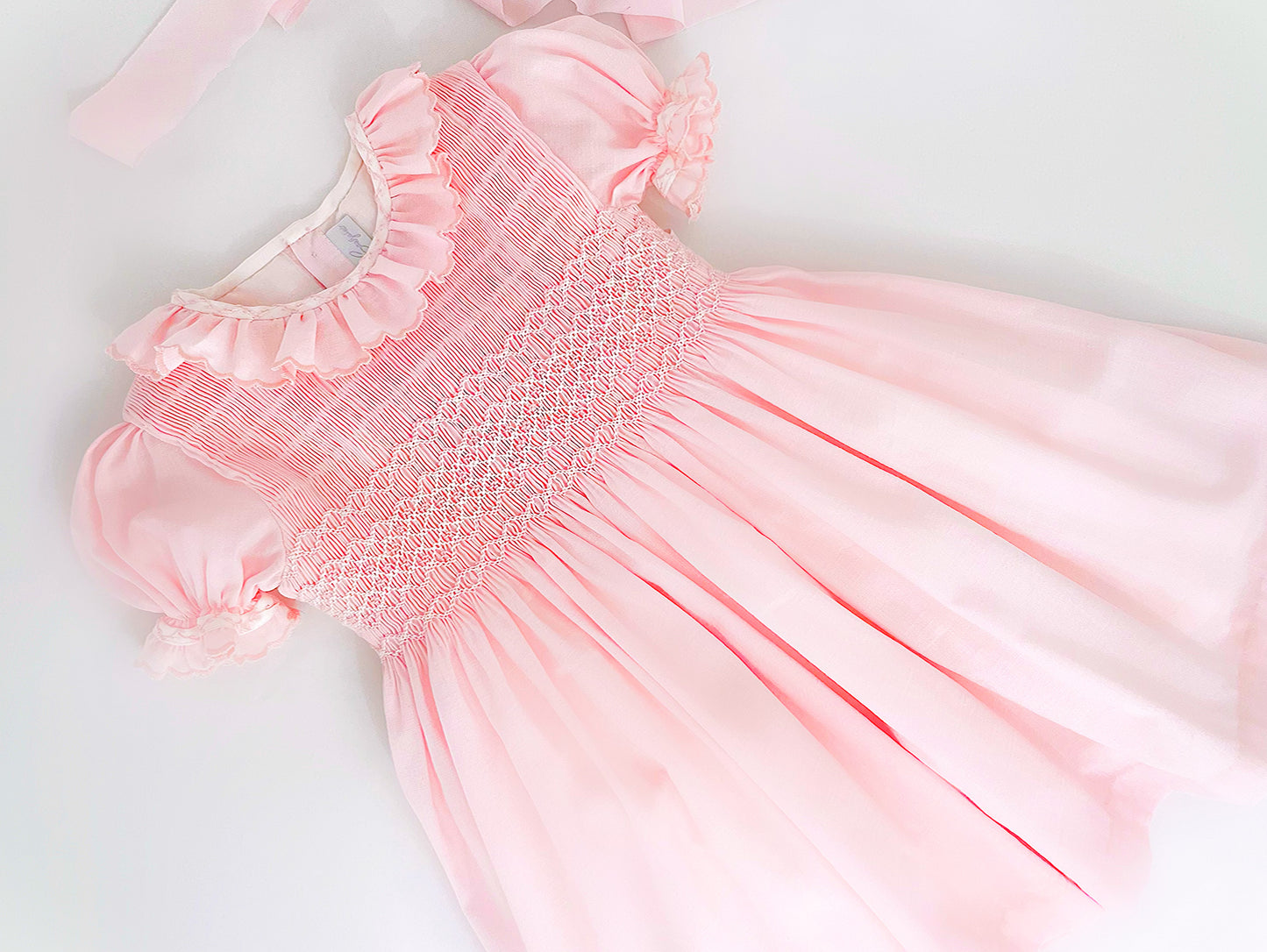 Vestido ceremonia rosa