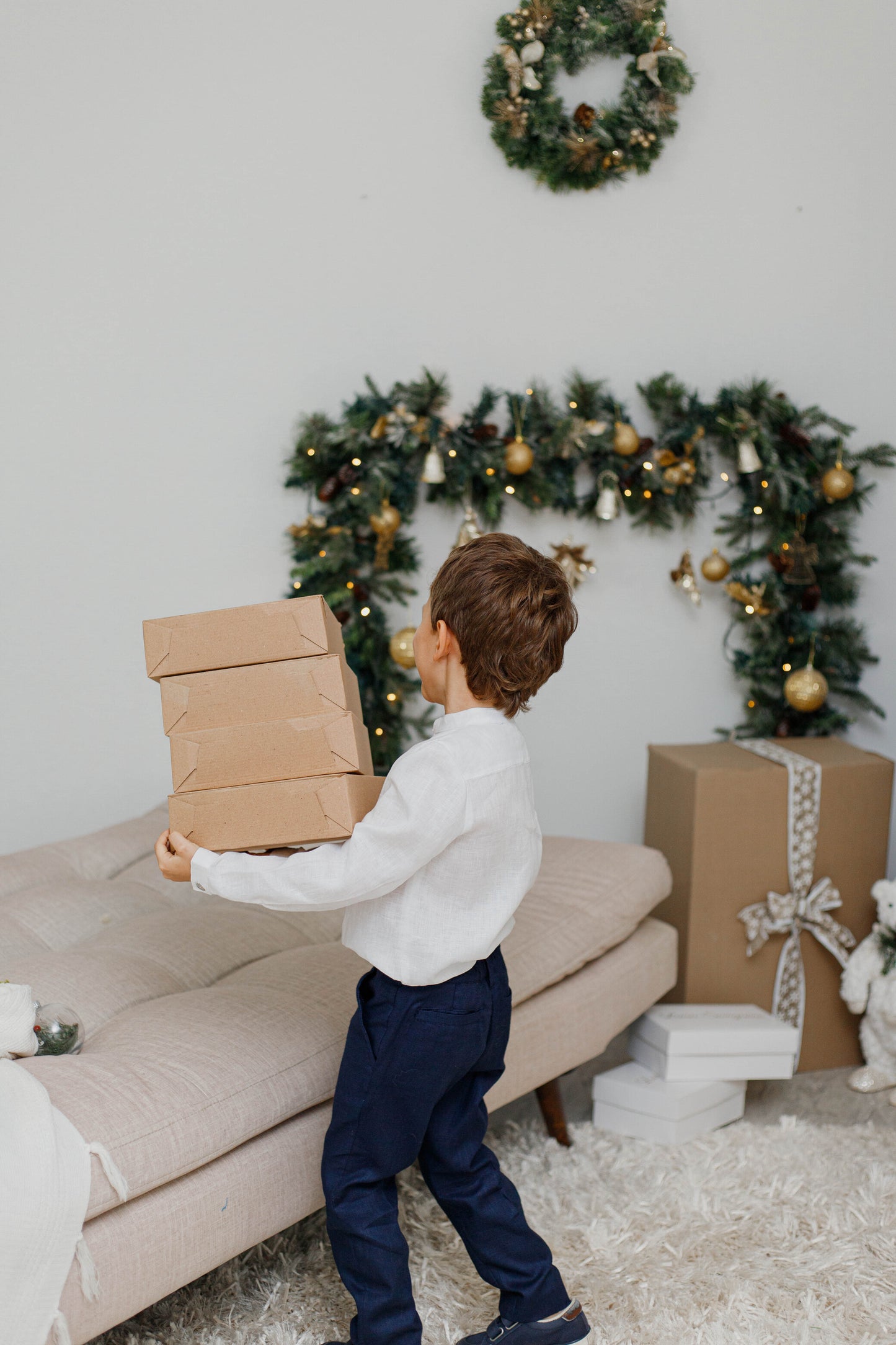 Pantalón largo azul turquí