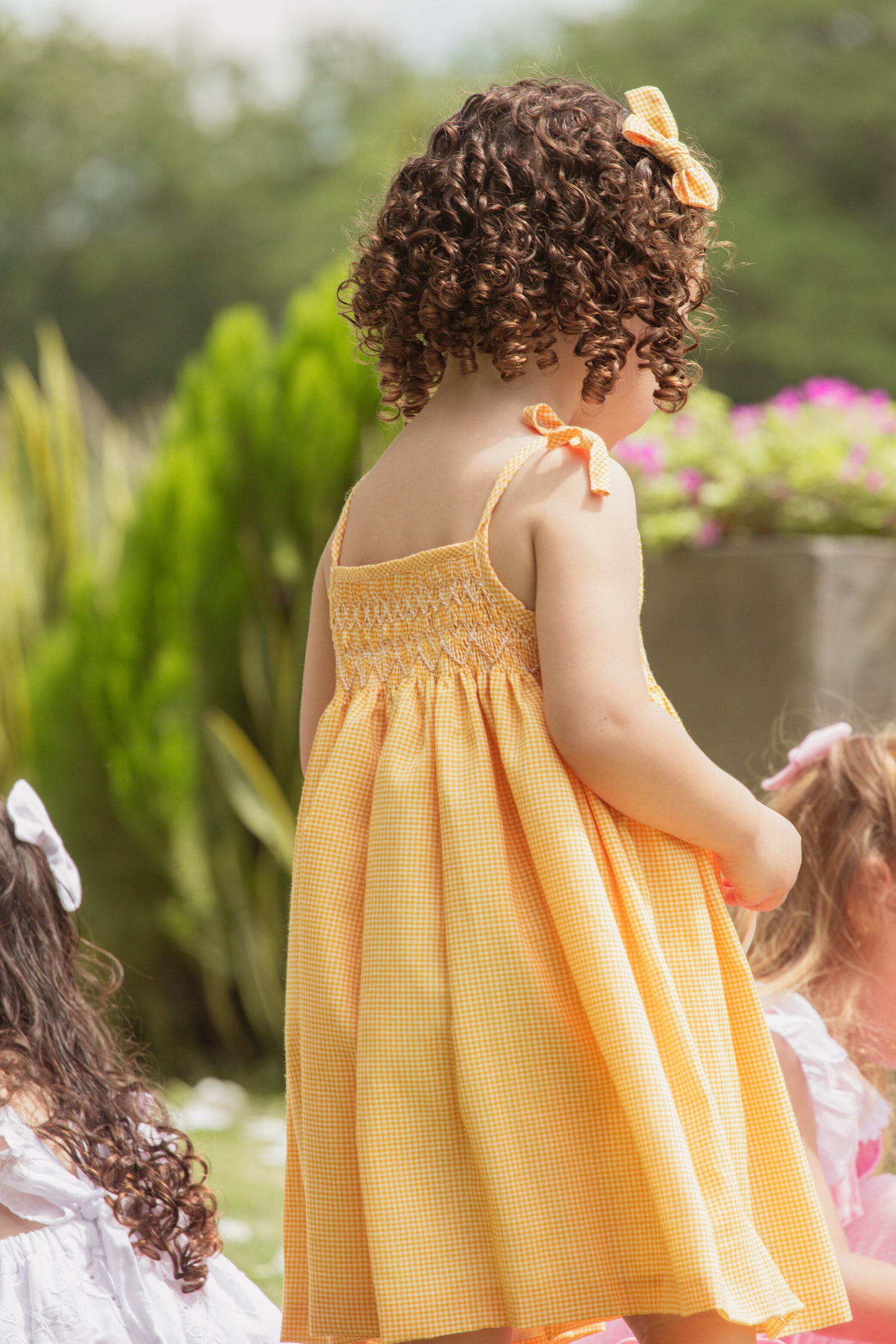 VESTIDO NIDO CUADROS MARGARITAS