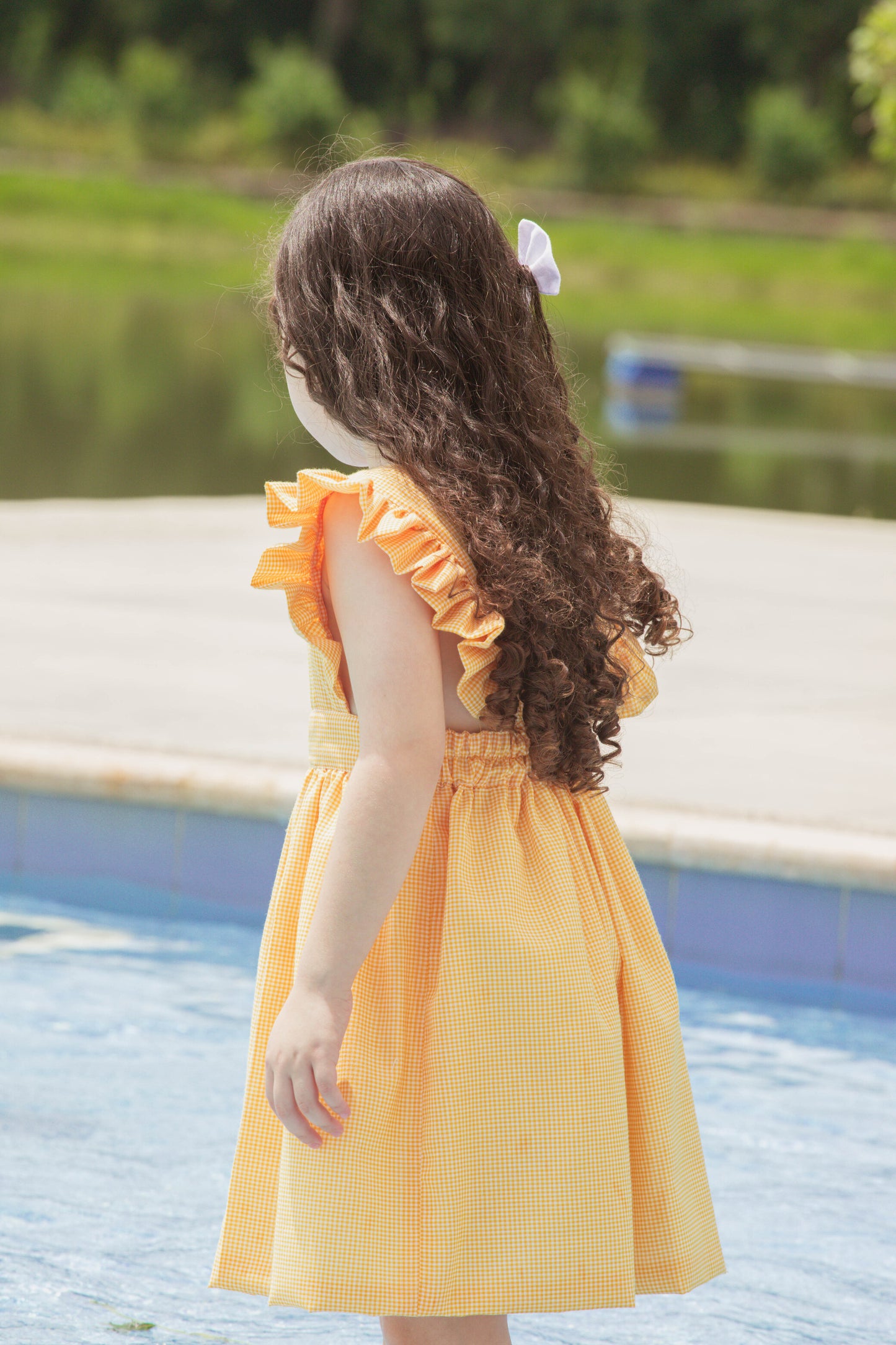 PICHI VESTIDO CUADROS MARGARITAS