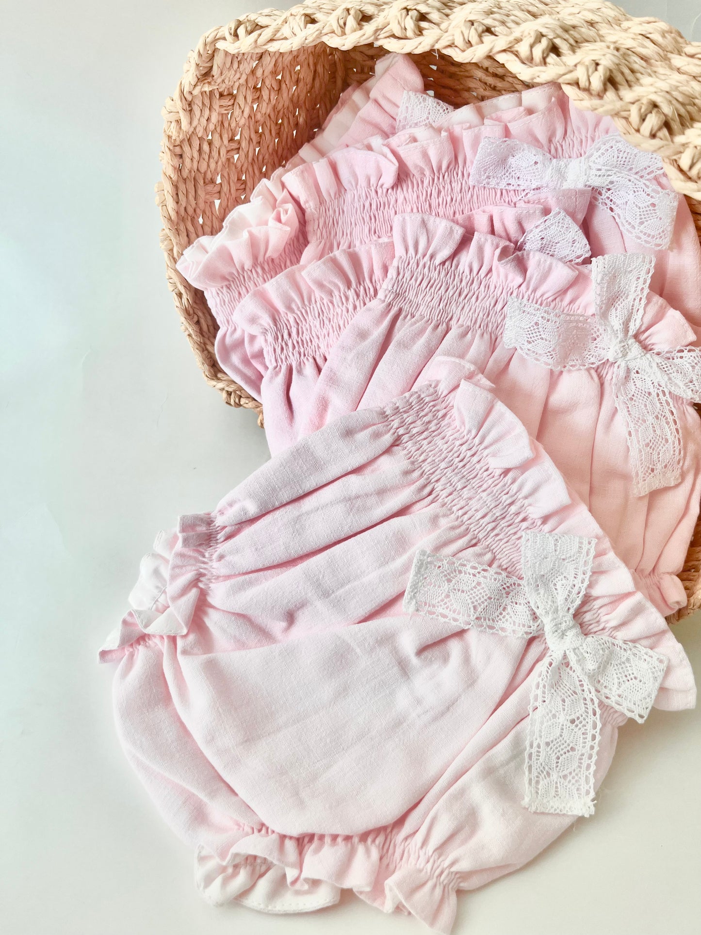 Cubre pañal rosa claro