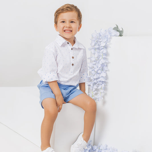 Camisa de anclas de niño